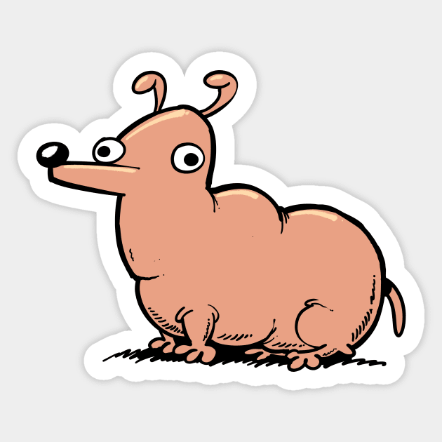 Cute Animal Sticker by neilkohney